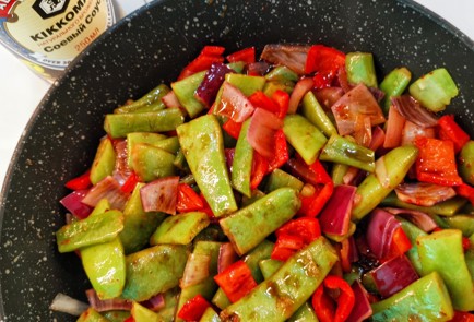 Фото шага рецепта Овощное рагу с луком и чесноком 152567 шаг 9  