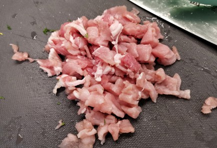 Фото шага рецепта Овощной салат с беконом и пармезаном 140714 шаг 17  