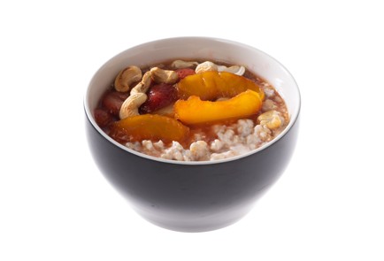 Фото шага рецепта Овсяная каша в пароварке с карамелизованными фруктами 151293 шаг 8  