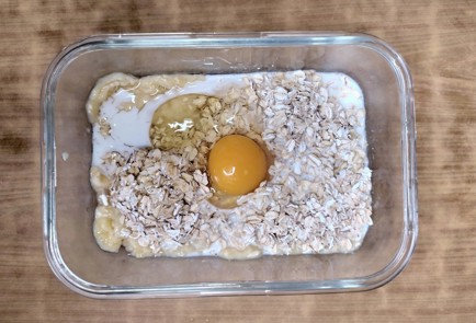 Фото шага рецепта Овсянка запеченная с бананом 187816 шаг 6  