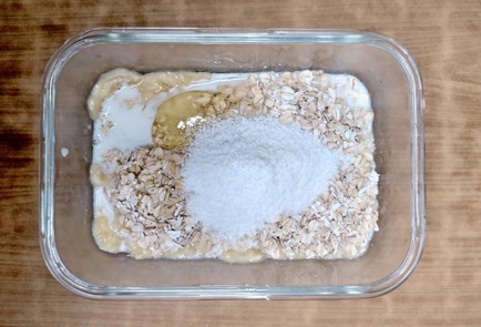 Фото шага рецепта Овсянка запеченная с бананом 187816 шаг 7  