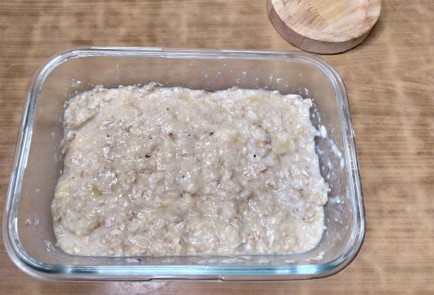 Фото шага рецепта Овсянка запеченная с бананом 187816 шаг 8  