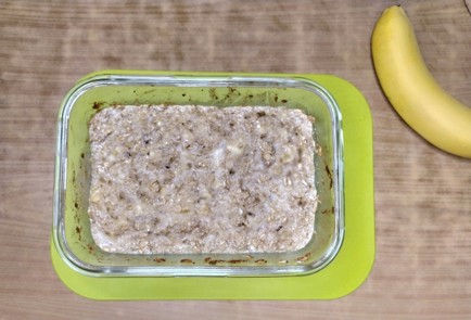 Фото шага рецепта Овсянка запеченная с бананом 187816 шаг 9  