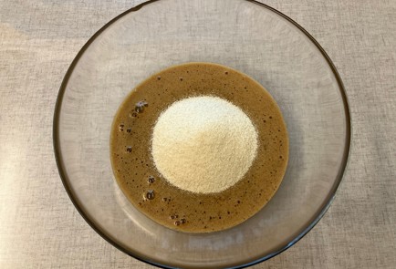 Фото шага рецепта Овсянобанановый манник 174845 шаг 3  