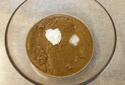 Фото шага рецепта Овсянобанановый манник 174845 шаг 6  