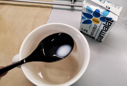 Фото шага рецепта Овсяноблин с перепелиными яйцами 140429 шаг 2  