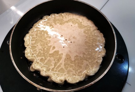 Фото шага рецепта Овсяноблин с перепелиными яйцами 140429 шаг 6  