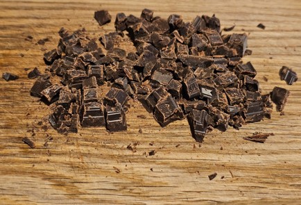 Фото шага рецепта Овсяное печенье с инжиром и шоколадом 175469 шаг 7  