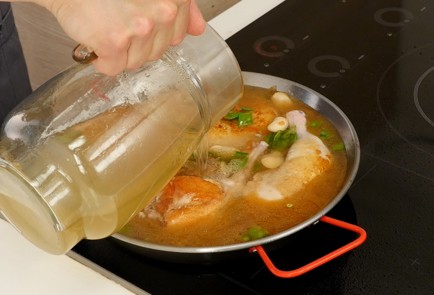 Фото шага рецепта Паэлья с кроликом 125568 шаг 7  