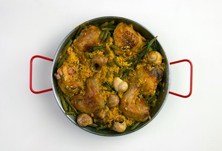 Фото шага рецепта Паэлья Валенсиана 57706 шаг 4  