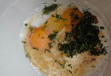 Фото шага рецепта Палочки с ветчиной и сыром на сковороде 189083 шаг 8  