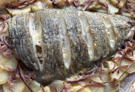 Фото шага рецепта Палтус в духовке 186561 шаг 10  