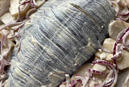 Фото шага рецепта Палтус в духовке 186561 шаг 8  