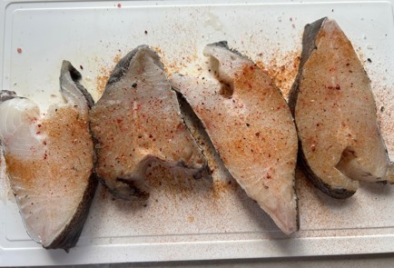 Фото шага рецепта Палтус в сметанном соусе 190039 шаг 2  