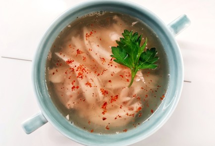 Фото шага рецепта Паназиатский куриный бульон 175639 шаг 10  