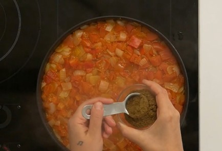 Фото шага рецепта Индийское рагу с сыром панир 137102 шаг 4  