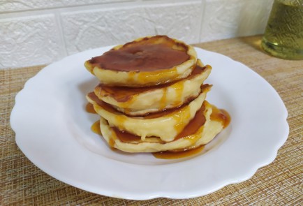 Фото шага рецепта Панкейки из греческого йогурта 190178 шаг 10  