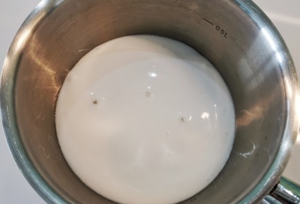 Фото шага рецепта Паннакотта с черешней 173901 шаг 2  