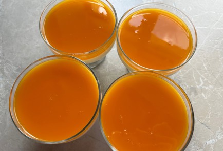 Фото шага рецепта Паннакотта с желе из маракуйи 174109 шаг 10  