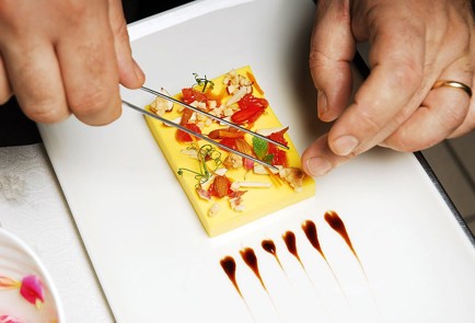 Фото шага рецепта Паннакотта Адриана Кетгласа 30413 шаг 6