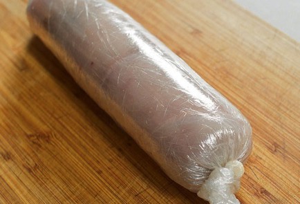 Фото шага рецепта Паровой куриный рулет с мандаринами и черносливом 31174 шаг 5  