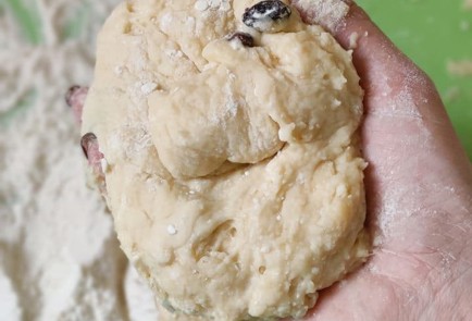 Фото шага рецепта Пасхальный кулич с творогом 173493 шаг 12