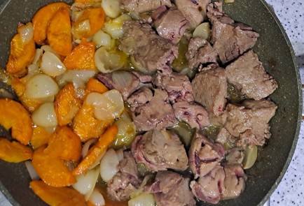 Фото шага рецепта Паштет из говяжьей печени с морковью и луком 186960 шаг 9  