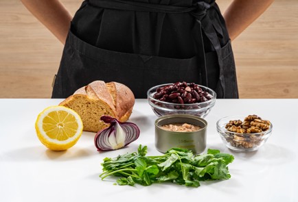 Фото шага рецепта Паштет из консервированной фасоли и тунца 176116 шаг 1  