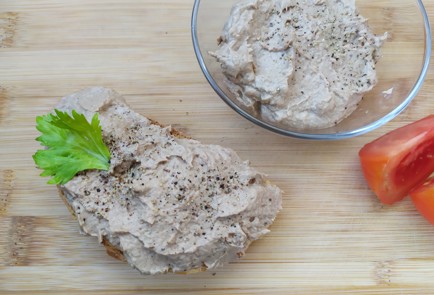 Фото шага рецепта Паштет из куриной печени 188693 шаг 10  