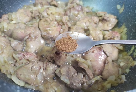 Фото шага рецепта Паштет из куриной печени 190381 шаг 6  