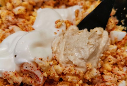 Фото шага рецепта Паштет из перепелиных яиц 174435 шаг 9  