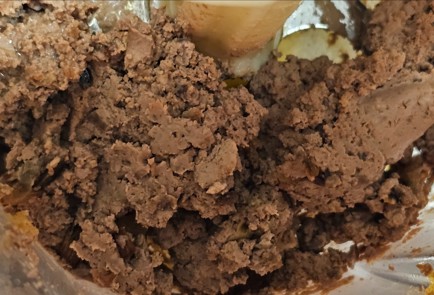 Фото шага рецепта Паштет с коньяком и брусничным соусом 174617 шаг 11  