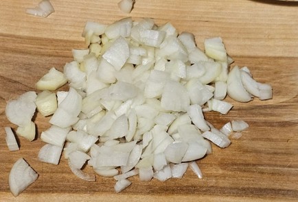 Фото шага рецепта Паштет с коньяком и брусничным соусом 174617 шаг 6  