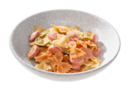 Фото шага рецепта Паста аля карбонара с сосисками 173858 шаг 10  