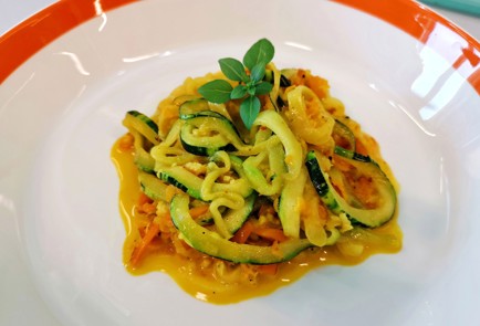Фото шага рецепта Паста из кабачка 187331 шаг 11  