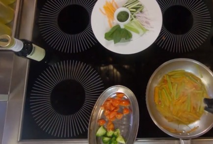 Фото шага рецепта Паста примавера 138434 шаг 4  