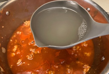 Фото шага рецепта Паста с кроликом и соусом болоньезе 175928 шаг 12  