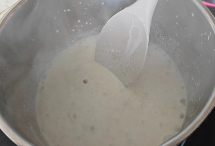 Фото шага рецепта Паста со шпинатом 191540 шаг 8