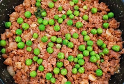 Фото шага рецепта Пастуший кетопирог со шпинатом 152911 шаг 10  