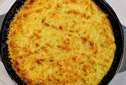 Фото шага рецепта Пастуший кетопирог со шпинатом 152911 шаг 14  