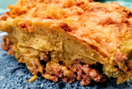 Фото шага рецепта Пастуший кетопирог со шпинатом 173571 шаг 17  