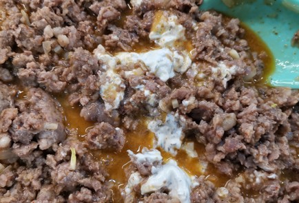 Фото шага рецепта Пастуший кетопирог со шпинатом 173571 шаг 7  