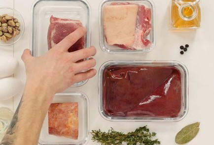 Фото шага рецепта Патедекампань Деревенский паштет 17578 шаг 1  