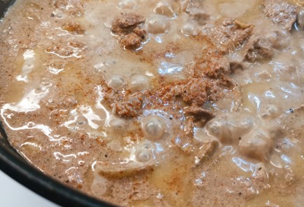 Фото шага рецепта Печень цыплят с сыром 174418 шаг 11