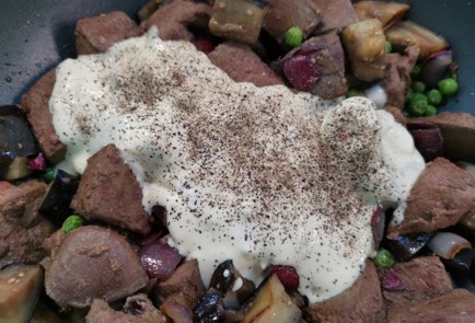 Фото шага рецепта Печень с овощами 189934 шаг 11  