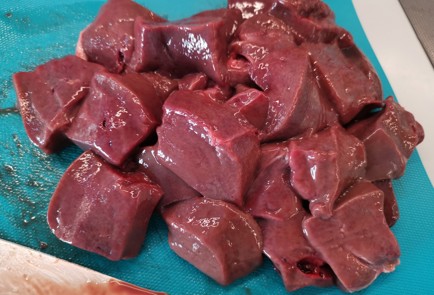 Фото шага рецепта Печень с овощами 189934 шаг 4  