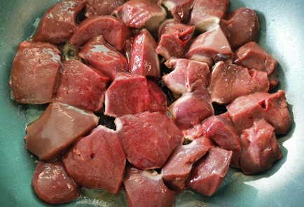 Фото шага рецепта Печень с овощами 189934 шаг 5  