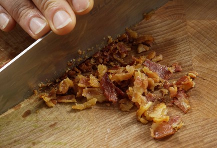 Фото шага рецепта Капуста в духовке с беконом и пармезаном 152899 шаг 8  