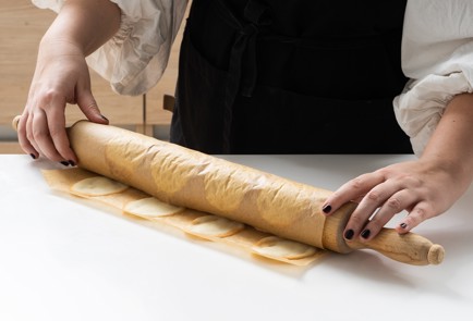 Фото шага рецепта Печенье Черепица 151899 шаг 6  