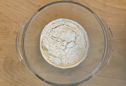 Фото шага рецепта Печенье с голубикой грецким орехом и черносливом 174342 шаг 4  